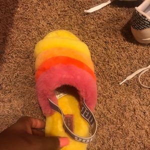 Ugg slides size 7 worn once Perfect for 6.5-7